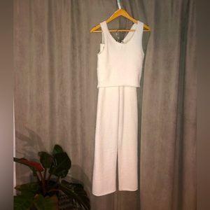 UGG  white Terri sweatsuit. Size medium. Fuzzy brand new with tags!